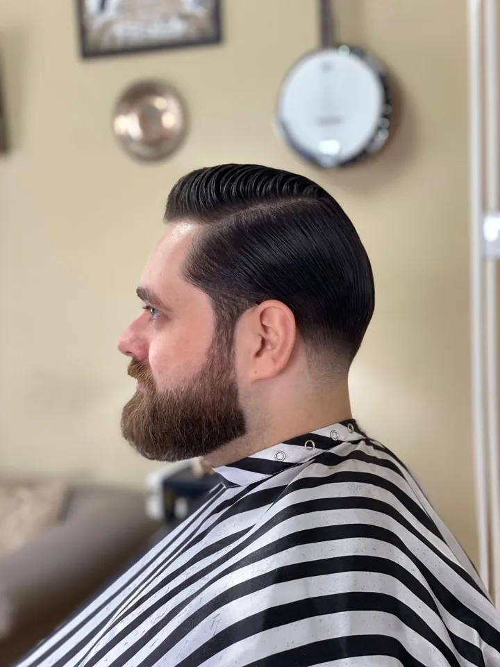 Corte Executive Contour finalizado com Pomada Psycho